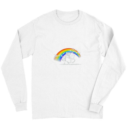 Horse Pet Racing Pride Rainbow LGBTQ Long Sleeves