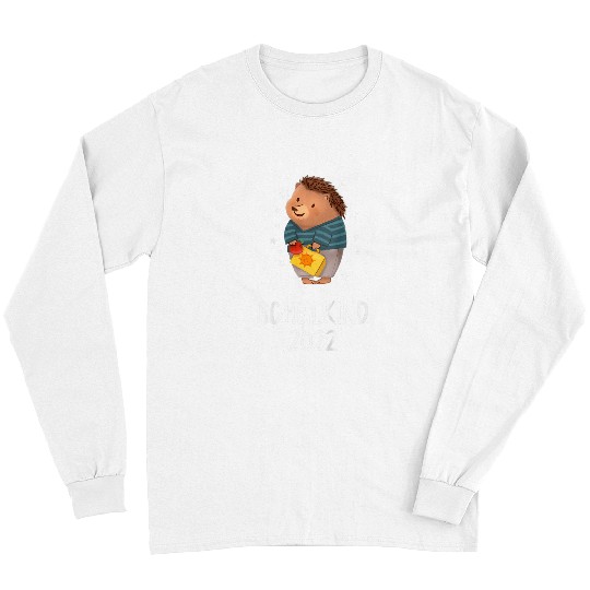 Hedgehog Pet Kids Hedgehogs Schulkind Long Sleeves