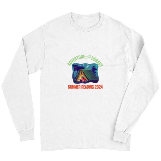 Adventure Begins At Your Library Summer Reading Program 2024 212 Long Sleeves