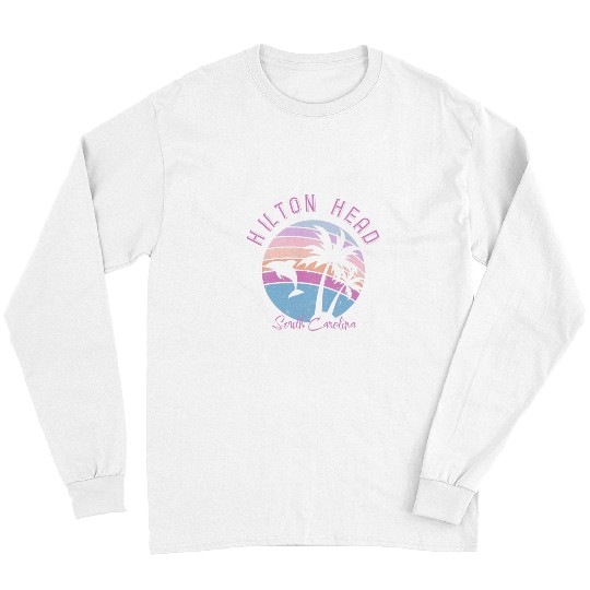 Dolphin Pet Gift Hilton Head South Carolina Beach Dolphin Watcher SC Souvenir Long Sleeves