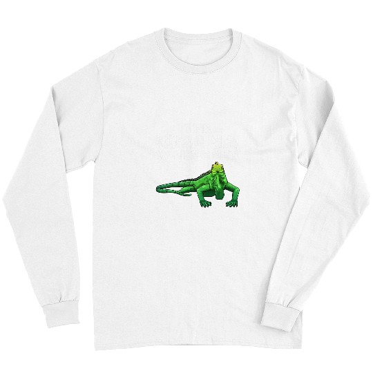 Iguana Pet Design For Men Women Reptile Lover Herpetology06 Long Sleeves