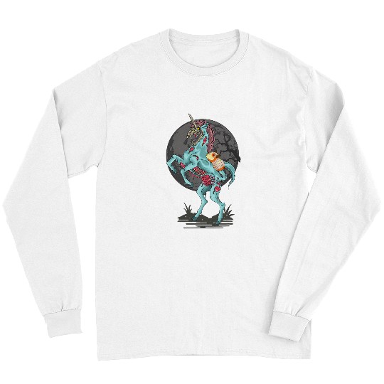 Guinea Pig Pet Mummy Riding Unicorn Halloween for boy girl kid Long Sleeves