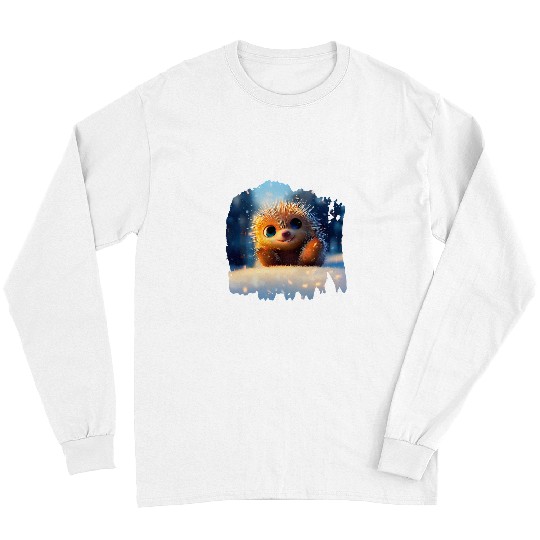 Hedgehog Pet Little Hedgehogs Cute Animal Long Sleeves