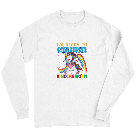 Unicorn Pet Kids  Unicorn im Ready To Crush Kindergarten Kids 2 Long Sleeves