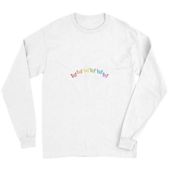 Autism Puzzle Neurodiversity Autism Awareness Butterfly Rainbow Dyspraxia Long Sleeves