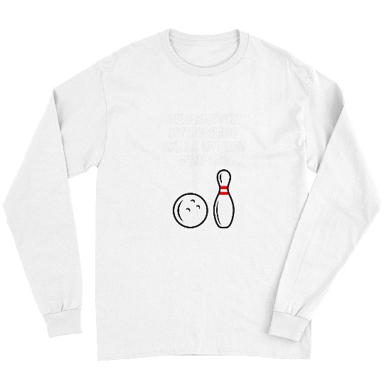 Sport Bowling Retirement Seniors for Bad Bowlers Long Sleeves