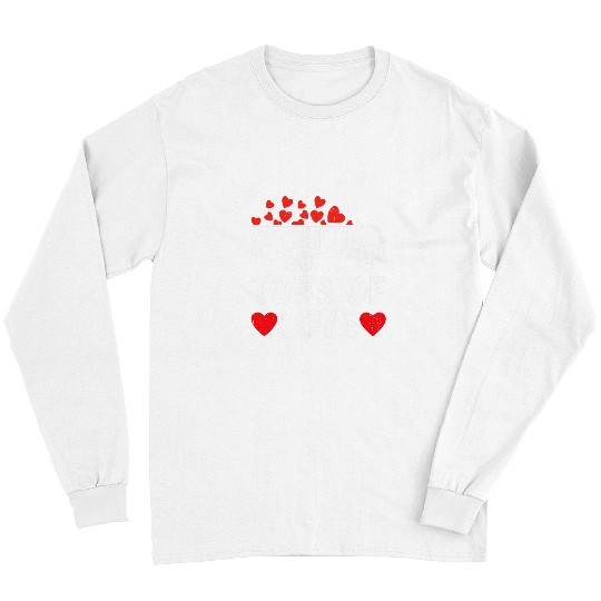 Truck Fun Tons of Love Semi Truck Driver Powerd By Big Rig Trucker Long Sleeves