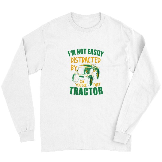Tractor Fun driving Kids Farm Lifestyle Tractor Boy Oh You See That Long Sleeves