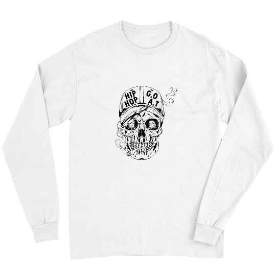 Goats Pet Rap Legend Skull Hip Hop Goats Vintage Streetwear West Side Long Sleeves