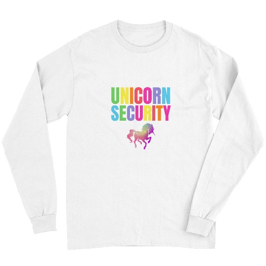 Unicorn Pet Security Halloween Dad Mom Daughter Party Costume 1 Long Sleeves