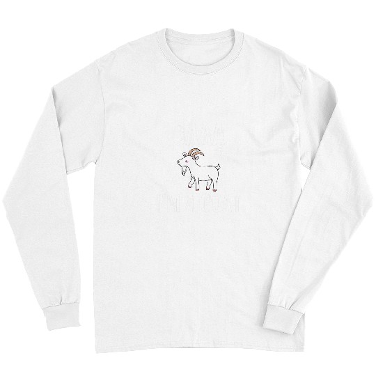 Goats Pet Baaa Im a Goats Funny Halloween Party Animal Costume Long Sleeves