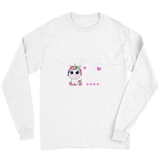 Unicorn Pet Kids Promoted To Sister Est Baby Cute Long Sleeves