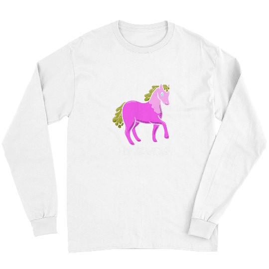 Horse Pet Radish Eater Animal Lover Horseradish Vegetable Long Sleeves