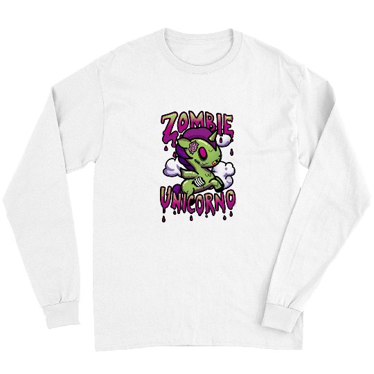 Unicorn Pet Tokidoki Halloween Zombie Unicorno Milo Portrait Long Sleeves