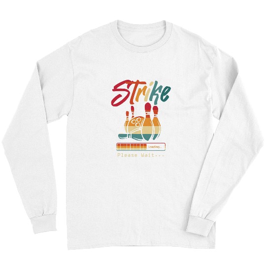 Sport Bowling Retro Bowling Strike Long Sleeves