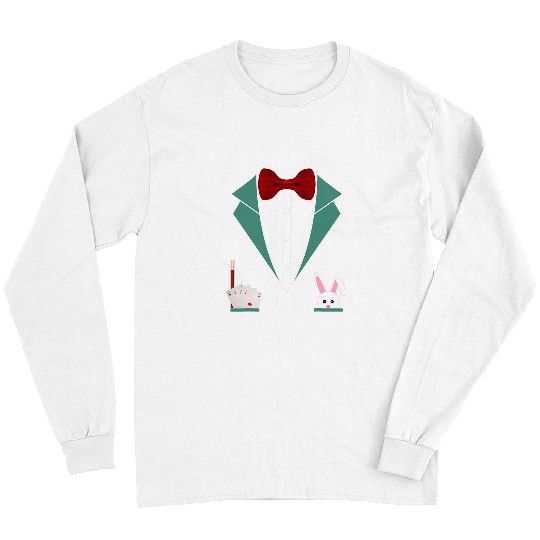 Magician Costume Funny Tuxedo Long Sleeves