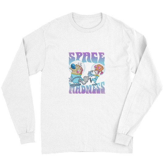Astronaut Job Ren and Stimpy Space Madness Astronaut Long Sleeves