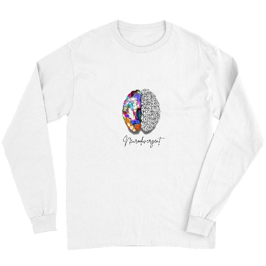 suicides Prevention 988 Ribbon Neurodivergent Tee Support Long Sleeves