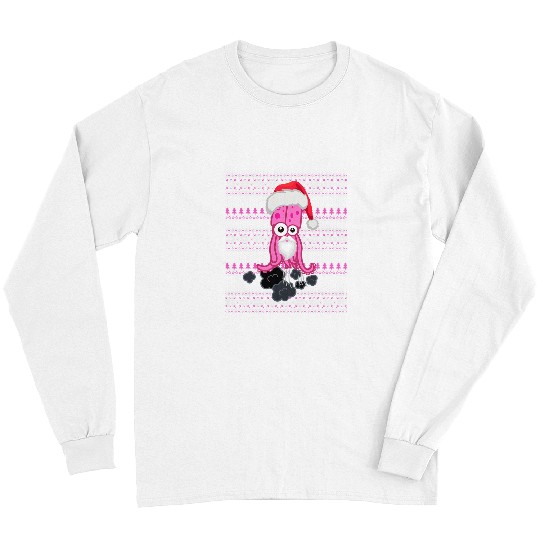 Squid Pet Ink Squidding Family Matching Holiday Christmas Long Sleeves