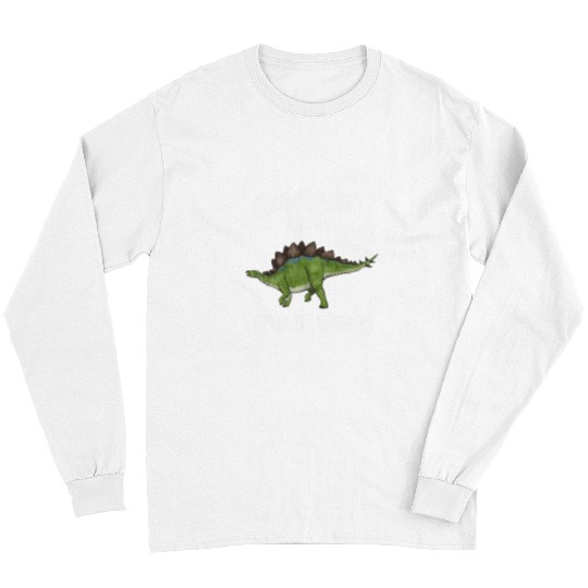 Dinosaur Pet Stegosaurus Is My Spirit Animal Long Sleeves