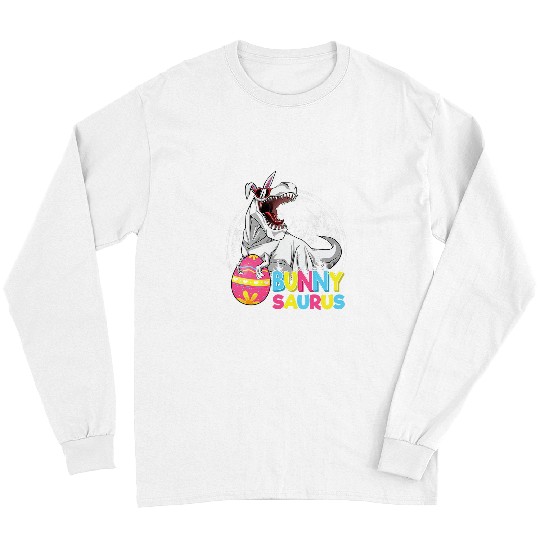 Dinosaur Pet Dinosaur Pet Easter Bunnysaurus T rexs Dinosaur Egg Hunt Bunny Long Sleeves