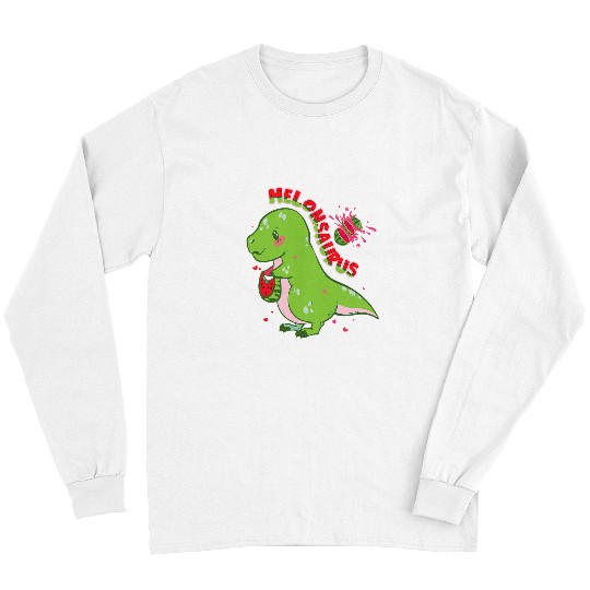Dinosaur Pet Melonsaurus Dinosaur Kids Watermelon Long Sleeves