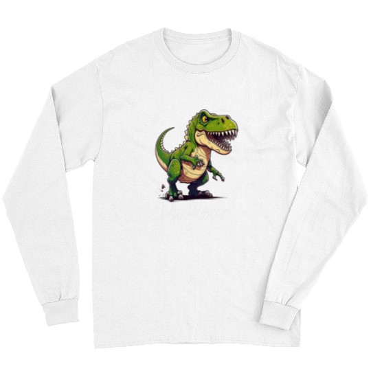 Dinosaur Pet MaRoar Passover Jewish Holiday TRex Dinosaur Pesach Dino Long Sleeves