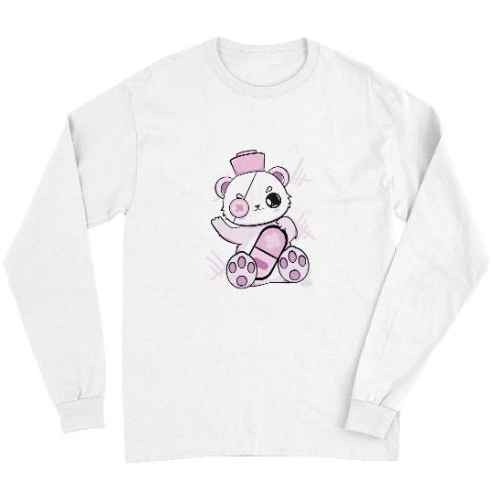 nurses Job Yami Kawaii Polar Bear nurses Cute Anime Otaku Long Sleeves
