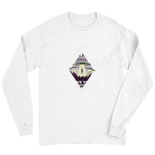 Aliens UFO Galaxy Ufo fan Sifi style streetwear top 32 Long Sleeves