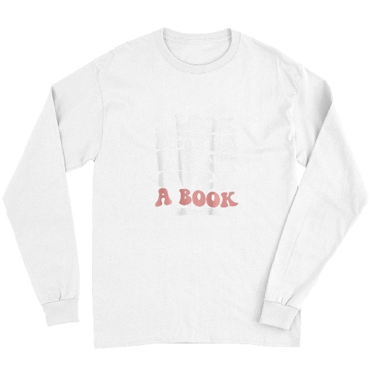 Book Fun I Look Better Bent Over A Book lover Back Club Match set Long Sleeves