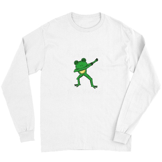 Frog Pet Art For Men Women Dabbings Green Tree Toad Animal 5 6 Long Sleeves