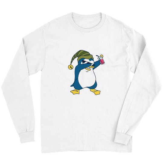 Penguin Pet dab dance figure dance hat cartoon cocktail Long Sleeves