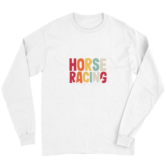 Horse Pet Retro Horse Racing Expert Long Sleeves