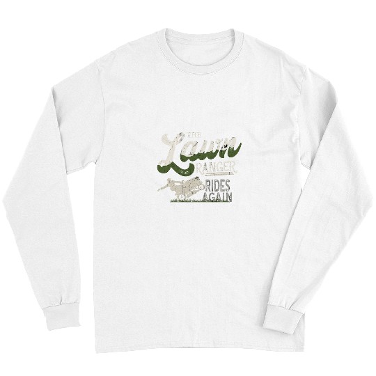 Lawn Mower Fun We Ride At Dawn Dad Lawn Mower Make Laugh Day Yard Work00027 Long Sleeves
