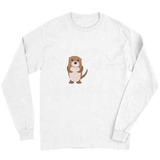 Otter Pet For Men Women Aquatic Pup Weasel River Animal 9 Long Sleeves
