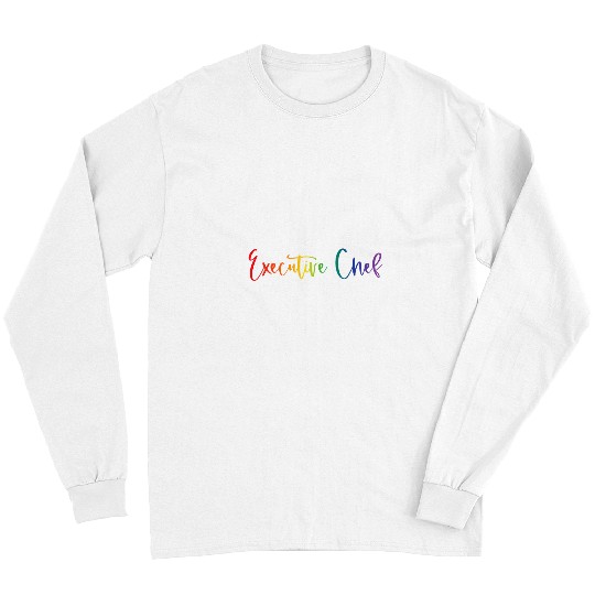 Gay Lesbian Transgender Pride Executive Chef Lives Matter Long Sleeves