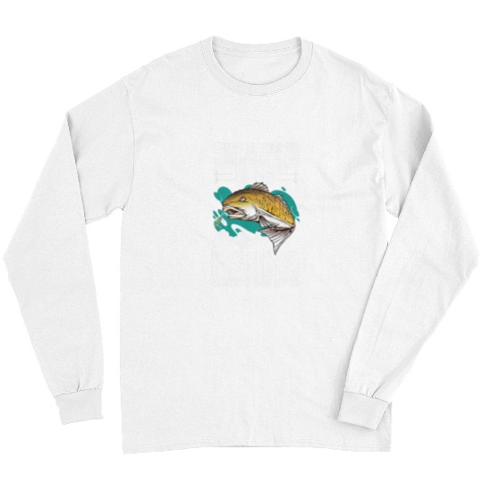 Fishing Fun Redfish Fishing Essentials Fishing Rod Redfish Fisherman Long Sleeves