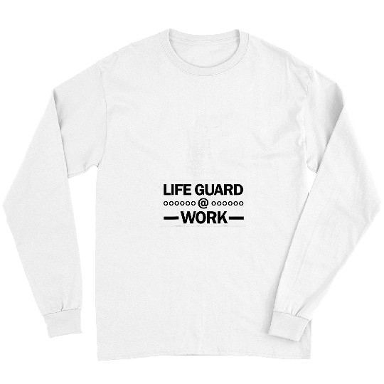 LifeGuard Swimming Swimmer Beach Swimming Pool Long Sleeves