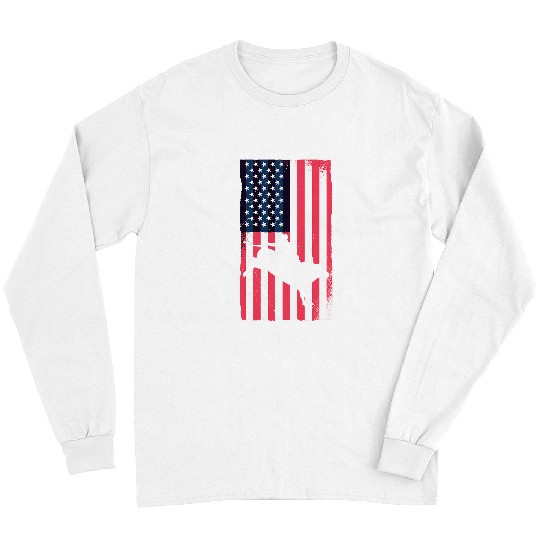 Horse Pet US Flag Rodeo Cowboy Wild West Horseman Ranch Boots Lasso Long Sleeves