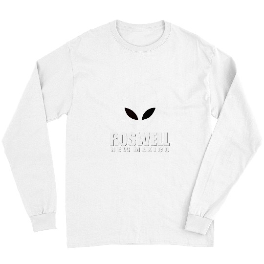 Aliens UFO Roswell New Mexico Alien UFO Crash 1947 Government Coverup Long Sleeves