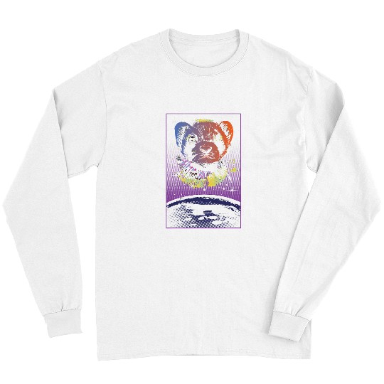 Ferret Pet Astronauts Ferret In Outer Space Zoo Animal Ferret Lover Long Sleeves