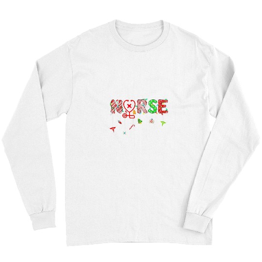nurses Job Christmas Boo Boo Crew Reindeer nurses nurses 2 Long Sleeves