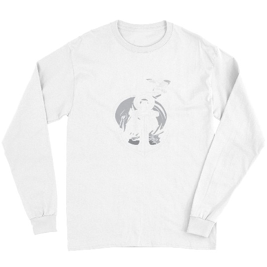 Dolphin Pet Gift with anchor and seagull design sailboat and sailing Long Sleeves