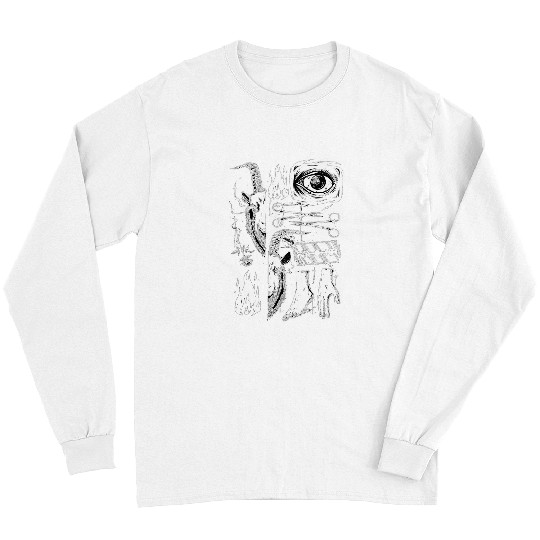 Goats Pet Dark Grunge Occult Gothic Goats Evil Witchcraft Grungy Tattoo Long Sleeves