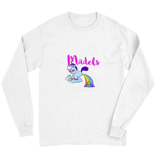 Unicorn Pet Wild Girls Walking Picking Unicorn Rainbow Unicorn Poo Long Sleeves