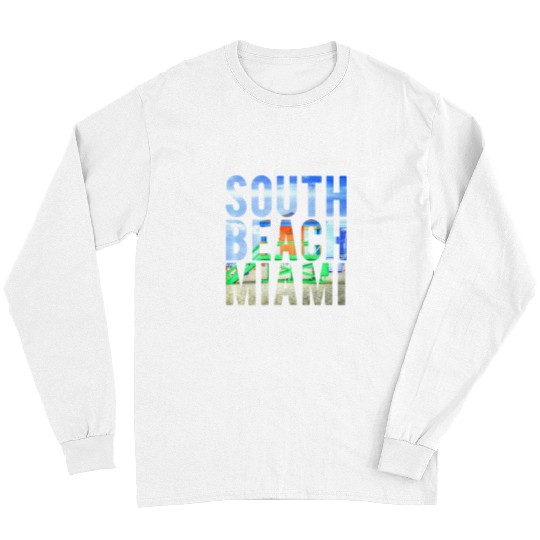 South Beach Miami Florida 2Sunshine Lifeguard Design Long Sleeves