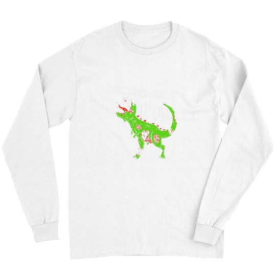 Dinosaur Pet Zombiesaurus rexs Zombie Lover Dinosaur Enthusiast Dino Fan 1 Long Sleeves