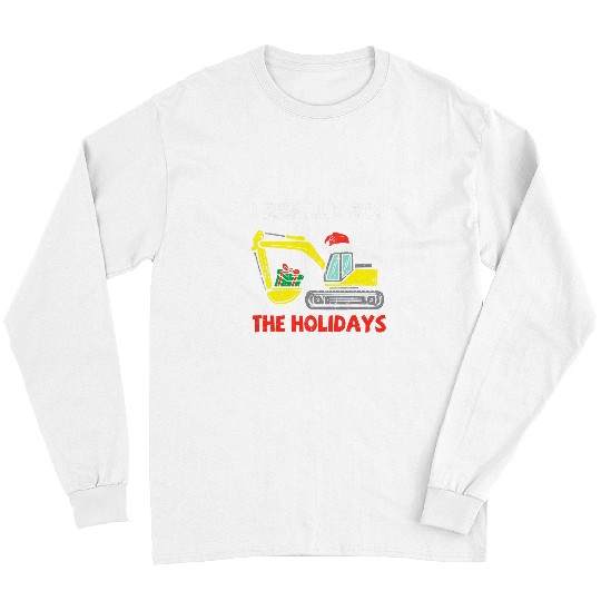 Excavator Fun Kids I Really Dig The Holidays Excavator Christmas Pajama Long Sleeves