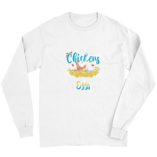 Chicken Pet Wicked Chickens Lay Deviled Eggs Funny Chicken Lovers 0 Long Sleeves