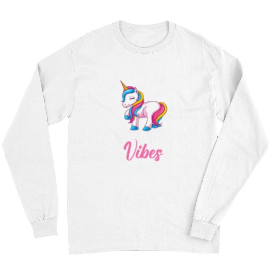 Unicorn Pet Fantasy Unicorn Vibes Animal Fairytale Mythical Long Sleeves